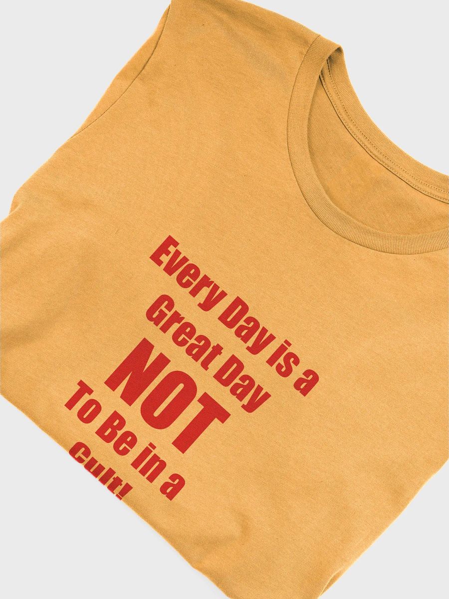 SPTV Foundation T Every Day is a Great day NOT To Be in a Cult product image (5)