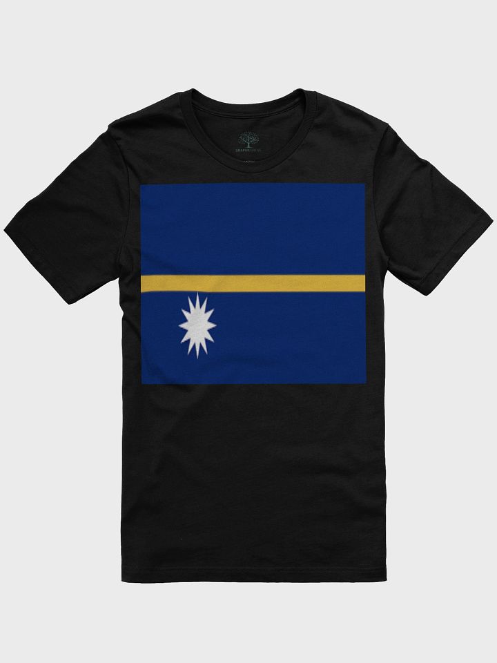 Nauru Flag Unisex Supersoft T-Shirt - Exclusive Design product image (8)