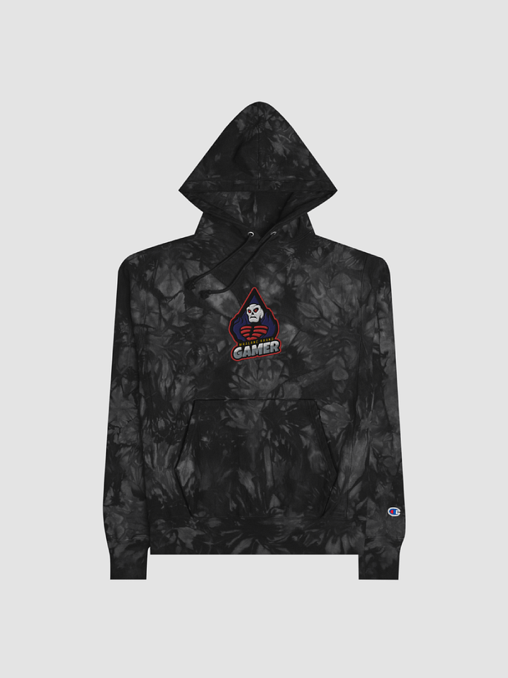 Gamer At Heart Champion Tie Dye Hoodie Champion Brand product image (2)