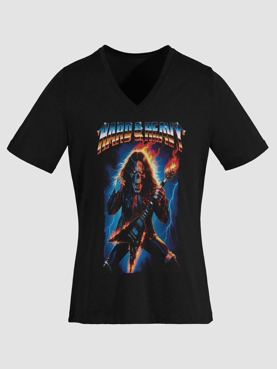 Skully Women's V-Neck Tee product image (1)