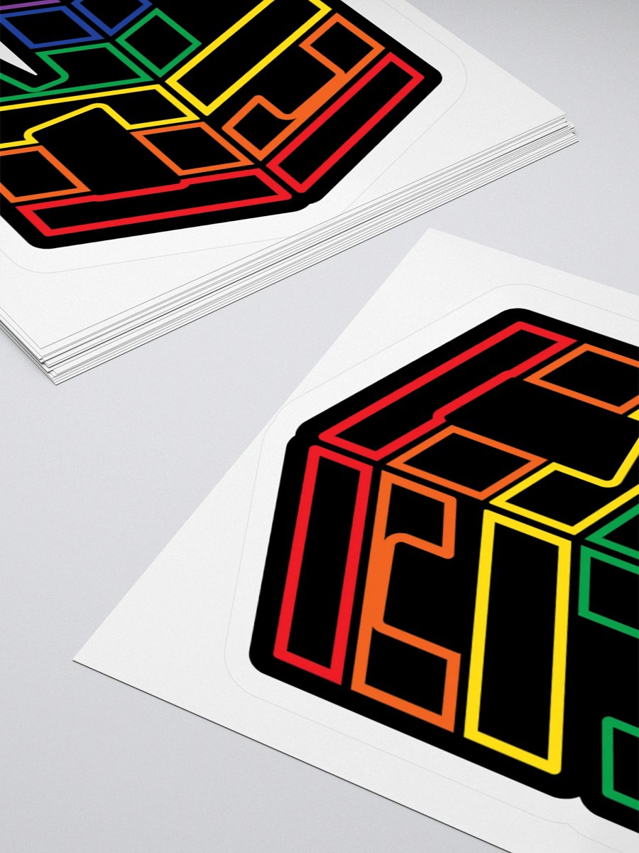 Outlined Pride Logo Sticker product image (11)