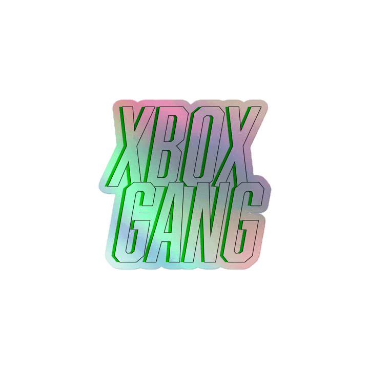 Xbox Gang Holo-Sticker product image (1)