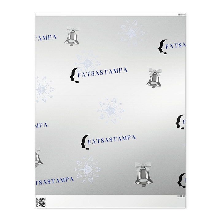 Silver Wrapping Paper product image (1)