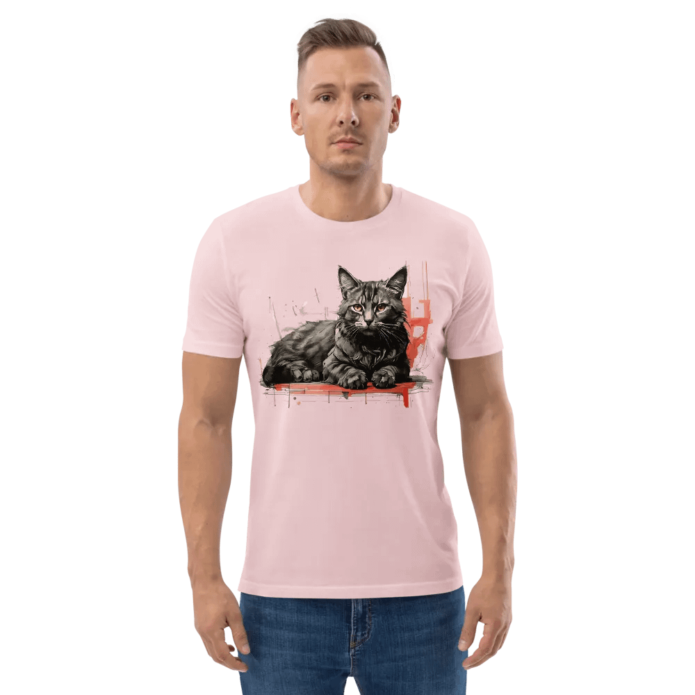 Sketch Art Katze 5 , Shirt product image (2)