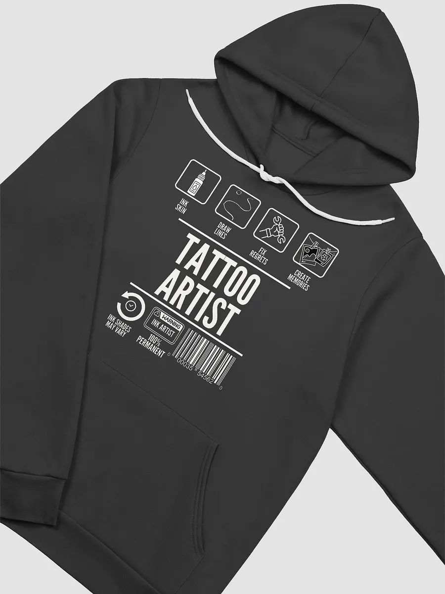 "Tattoo Artist Label" Hoodie product image (3)