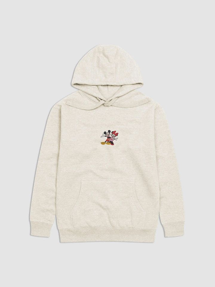 Mickey and Minnie mouse (art by Dina R.) - Cotton Heritage Premium Hoodie product image (3)