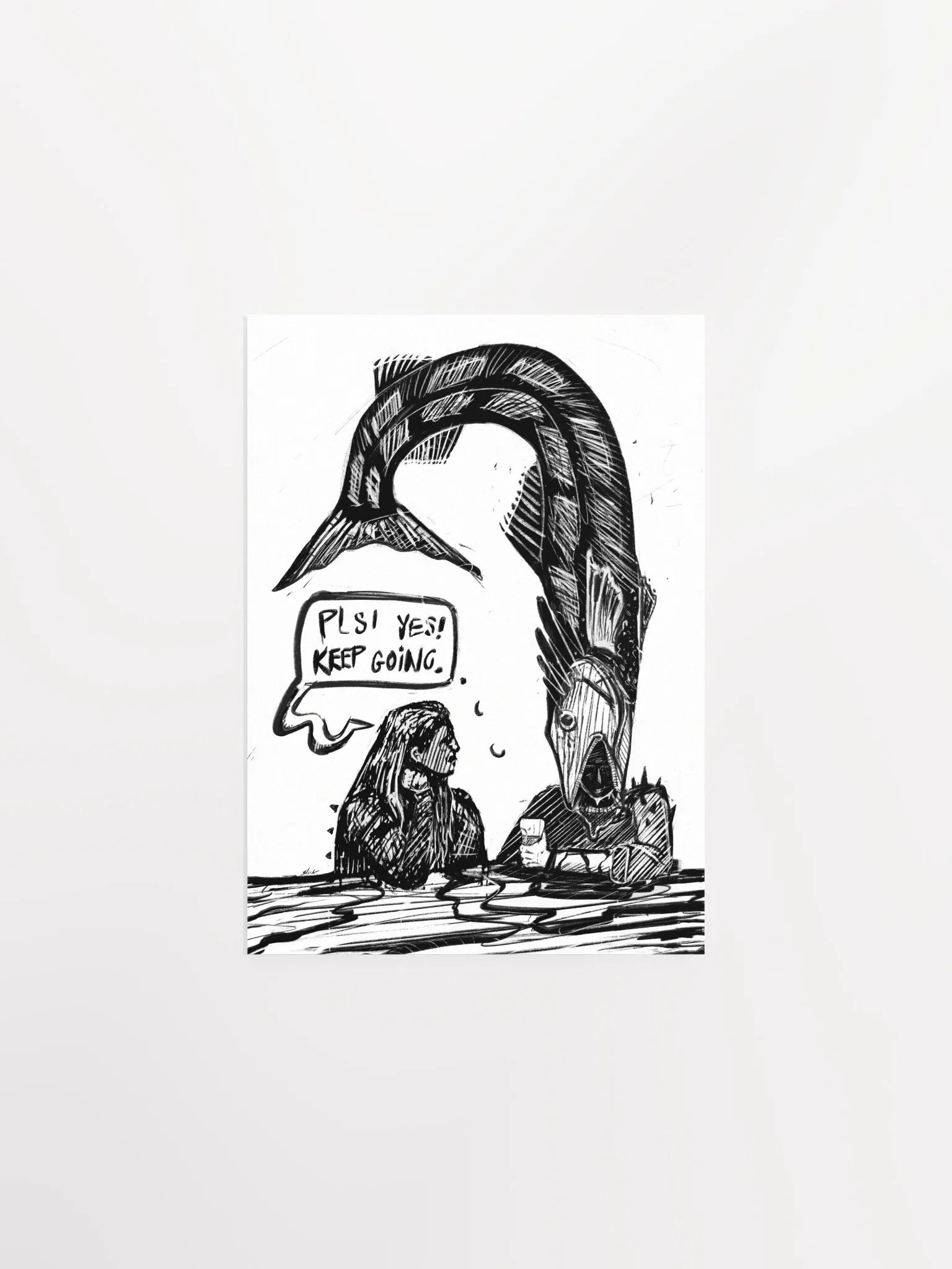 Fish Headed Print product image (7)
