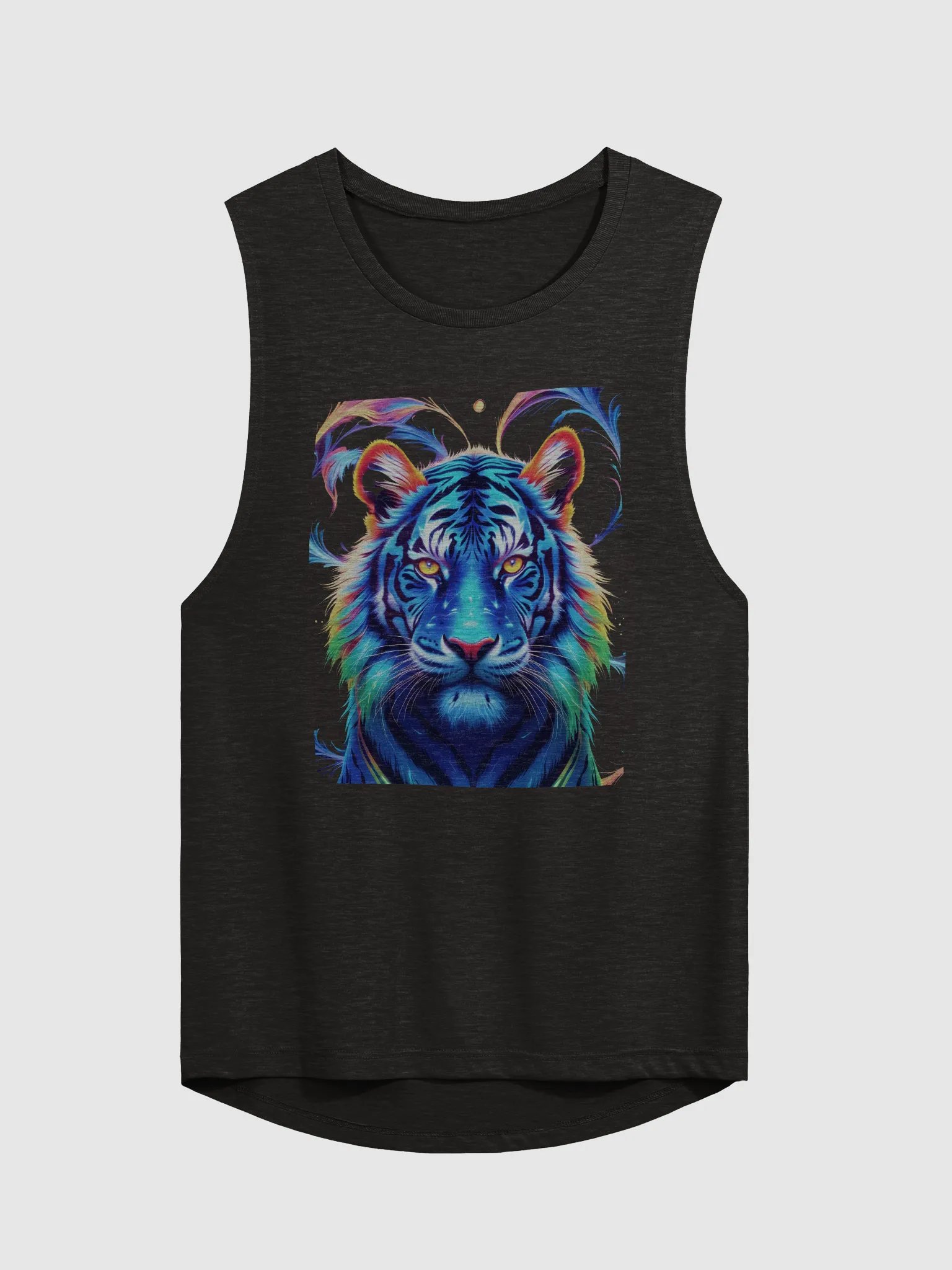 Mystical Tiger Neon Women's Muscle Tank Bella+Canvas (Women's) product image (1)