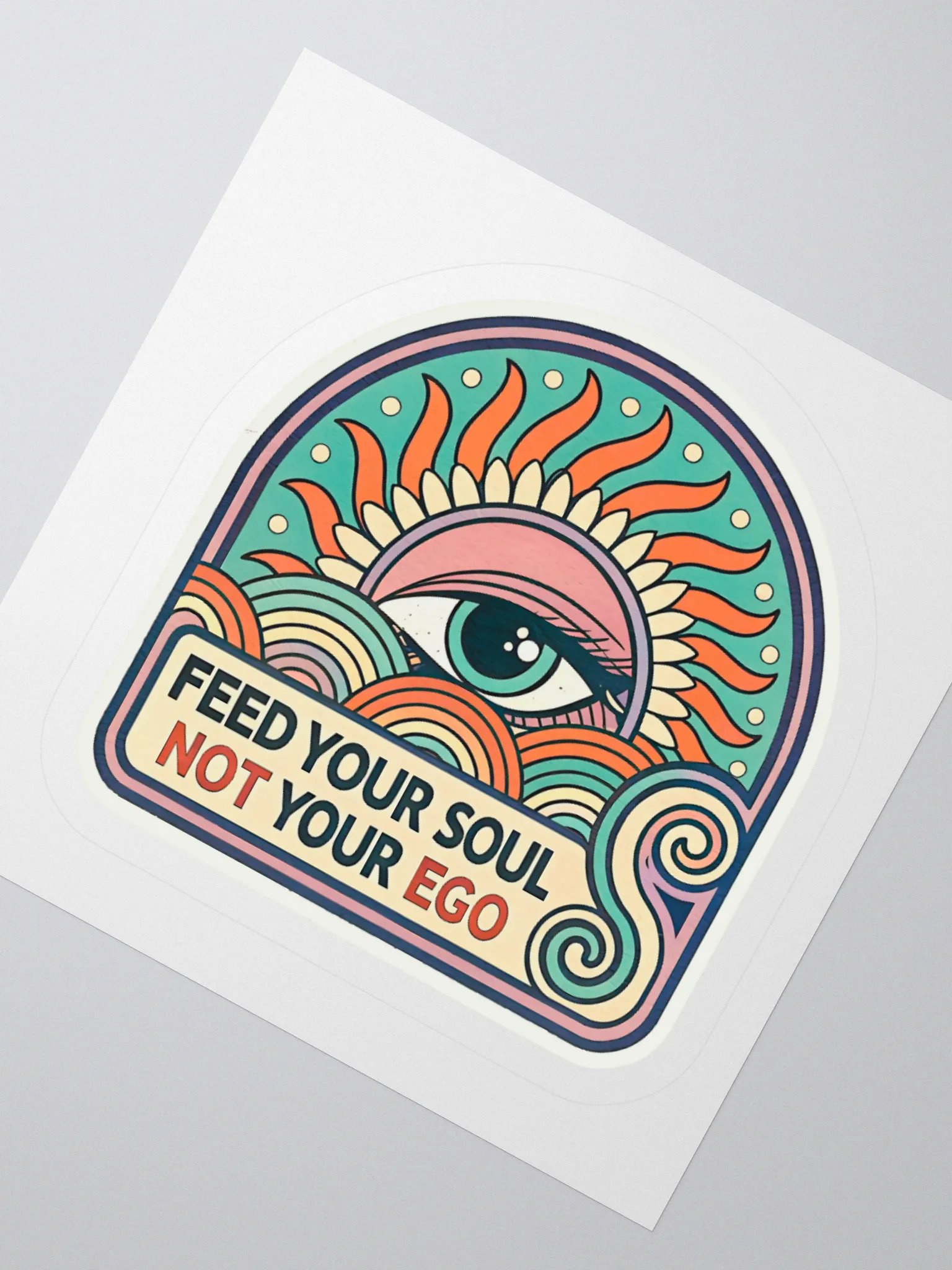 Soulful Eye Kiss Cut Stickers product image (4)