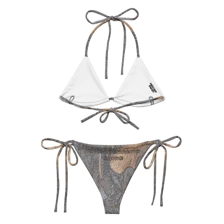 Recycled String Bikini - MossyOak - It Happennnns Camo product image (2)