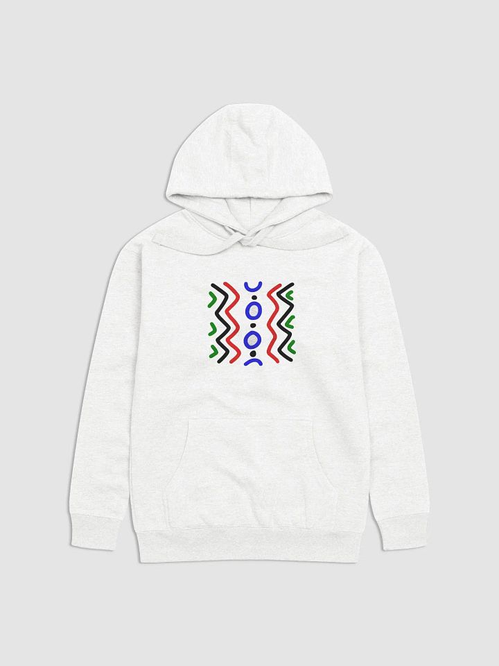 Symmetric Waves Unisex Hoodie product image (1)