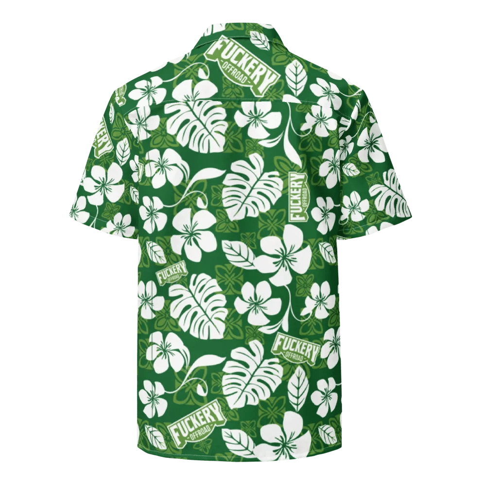 Fuckery Offroad Hawaiian Shirt - Green product image (8)