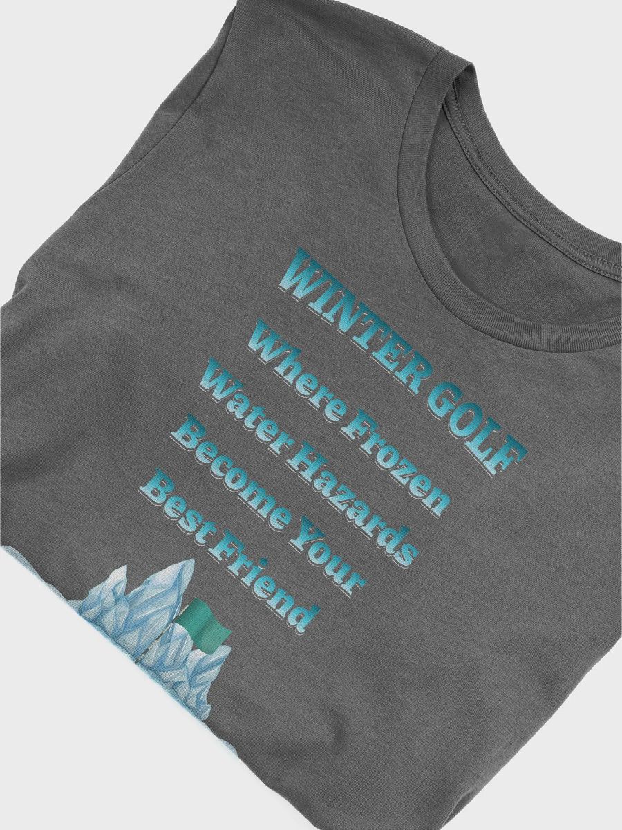 Winter Golf Funny Golfing Scene T-shirt product image (7)