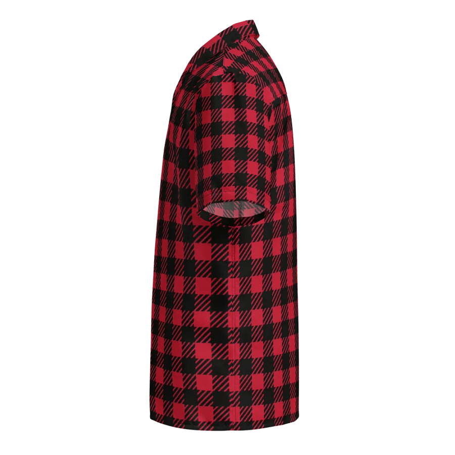 Summer Breeze Buffalo Plaid Hawaiian Shirt product image (7)