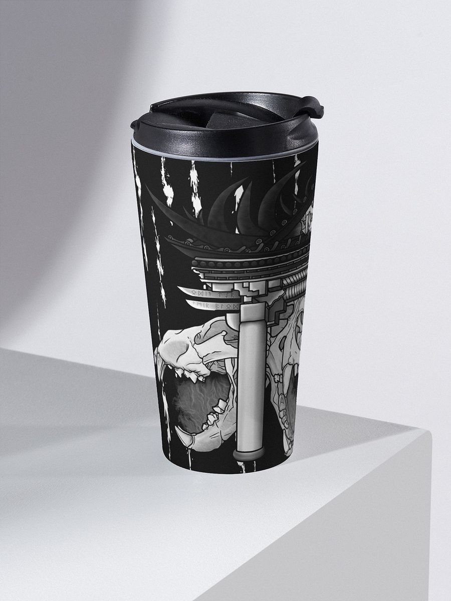 Malevolent Shrine Community Stainless Steel Travel Mug - White product image (2)
