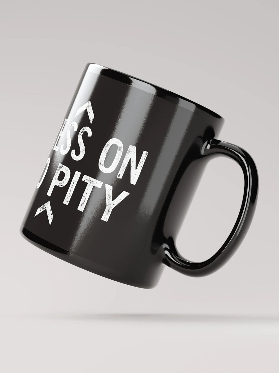 Press On, No Pity - The Inspirational Barack Obama Mug That Empowers You to Overcome Life’s Challenges with Strength and Dignity product image (3)