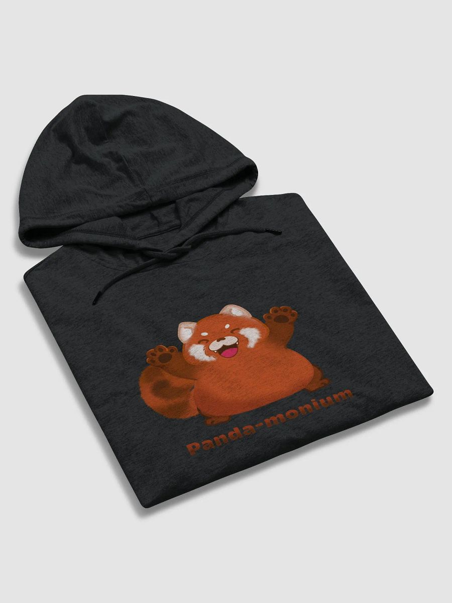 Panda-monium long hoodie product image (6)