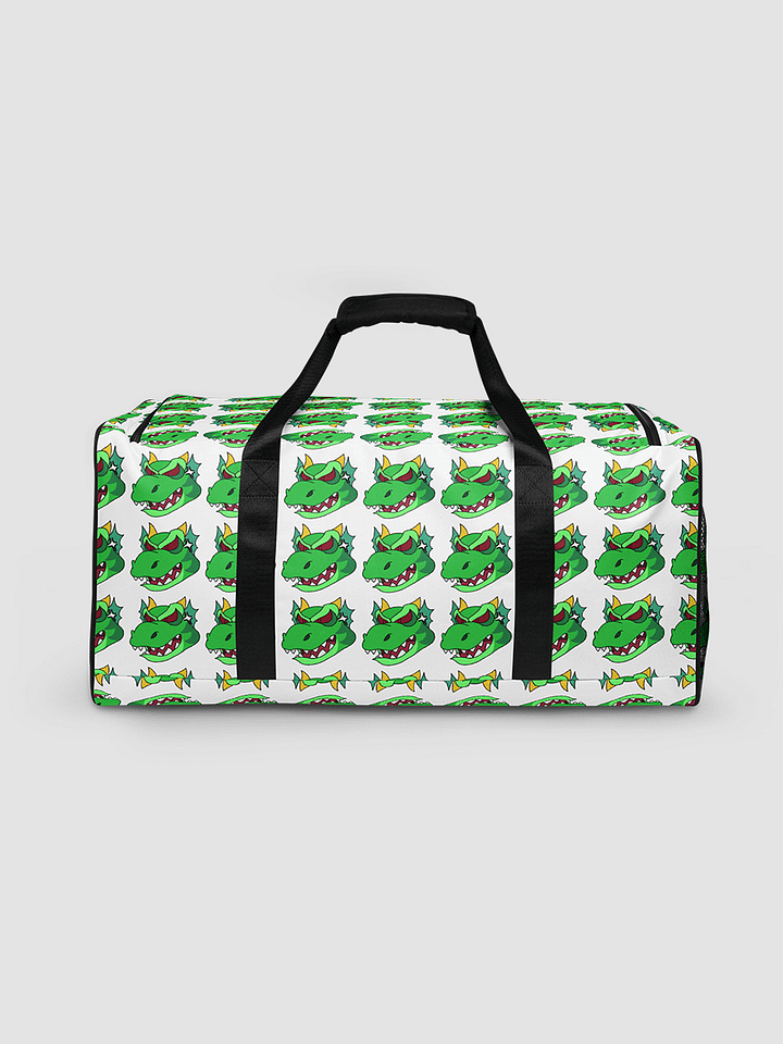 Angry Green Dragon All-Over Print Duffle Bag product image (1)