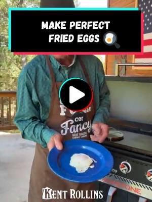 How to make PERFECT Fried Eggs every time on a @blackstonegriddles . Learn all about cooking on #castiron in our cookbooks! #cowboycooking #cookbooks #eggs #friedegg #bbqtiktok #dealsforyoudays