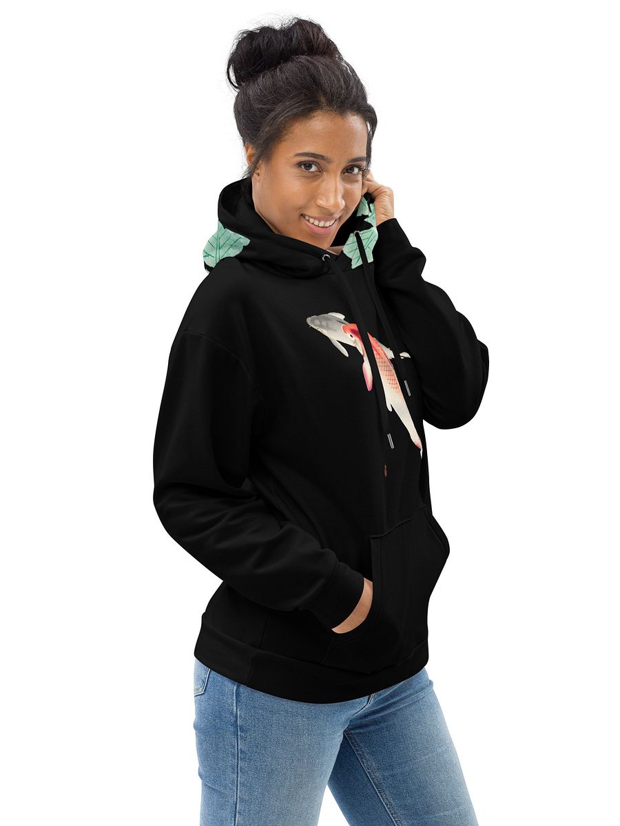 Carp or Koi All-Over Print Recycled Unisex Hoodie product image (10)