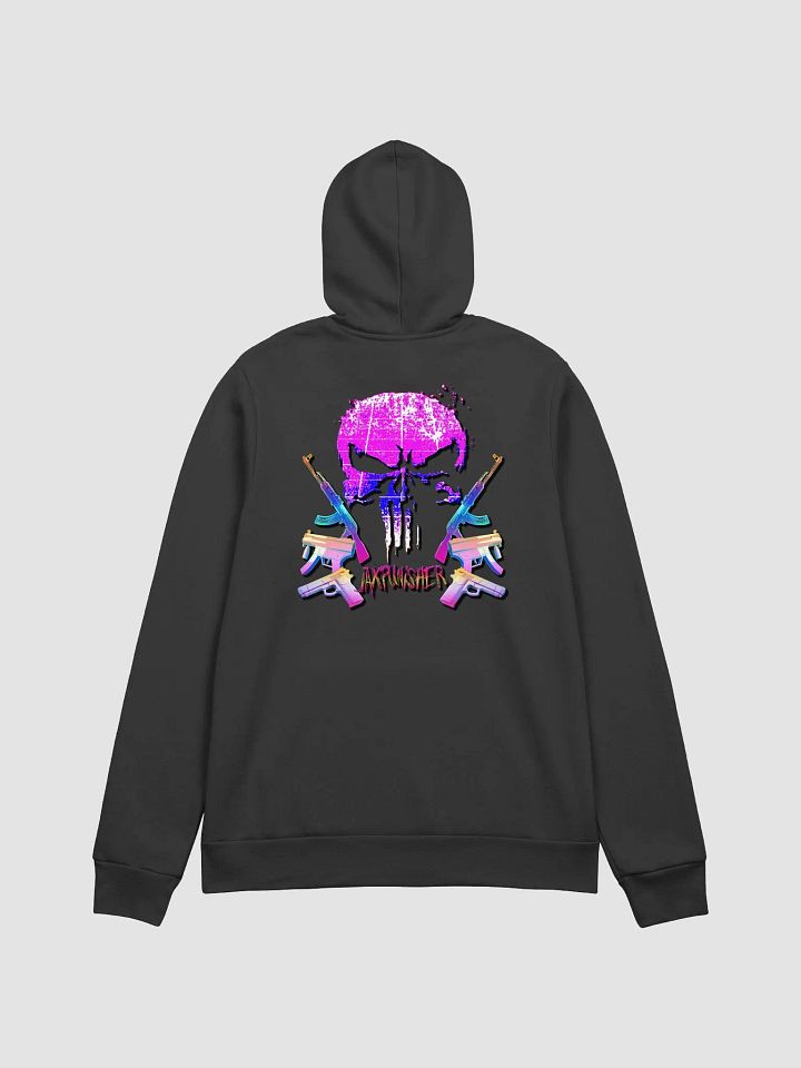 Flying skully throw back Hoodie product image (2)