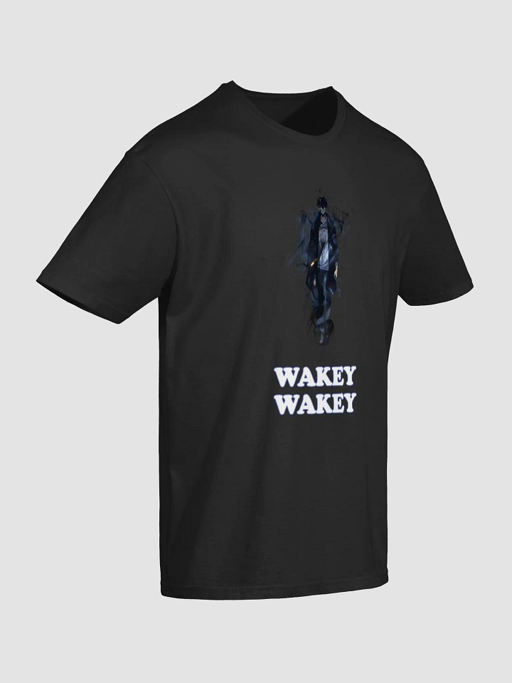 Wakey Wakey Sung Jin-Woo Graphic Tee – Solo Leveling Inspired product image (2)