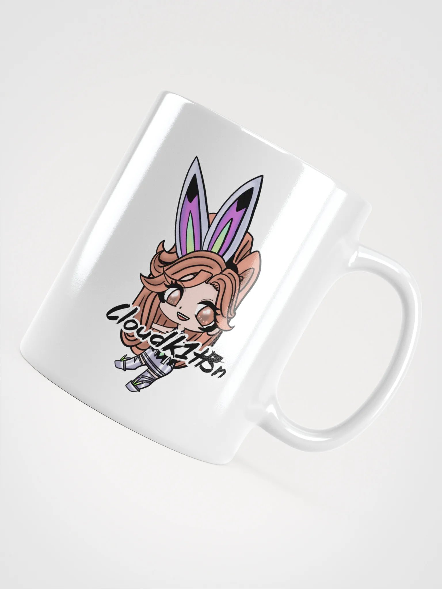 Shock & Awe Battle Bunny Chibi Mug product image (11)