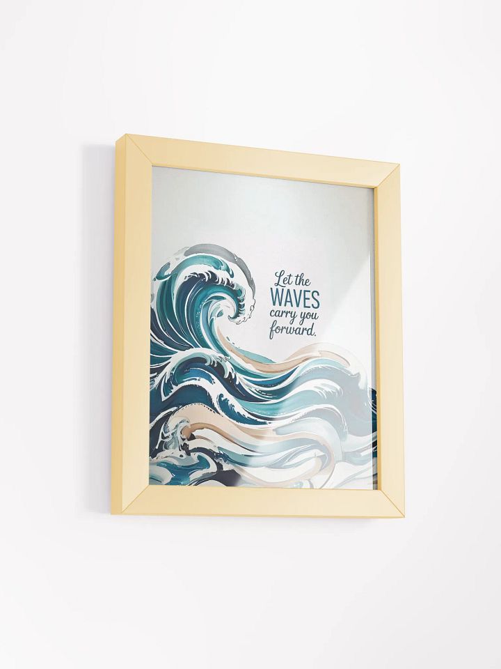 Ethereal Waves Framed Art Poster product image (39)
