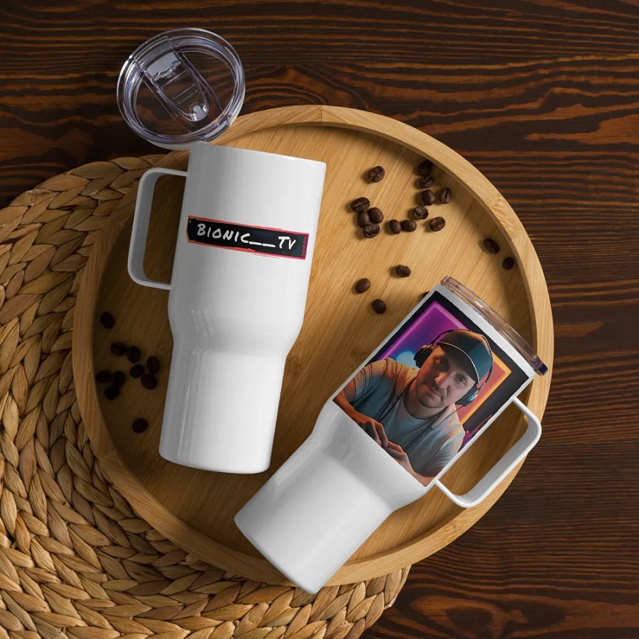 Trink Becher mit Deckel product image (12)
