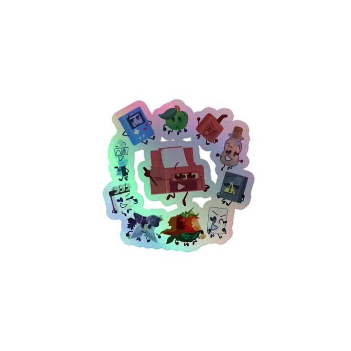 The Planet Hoppers Cast Sticker! product image (1)