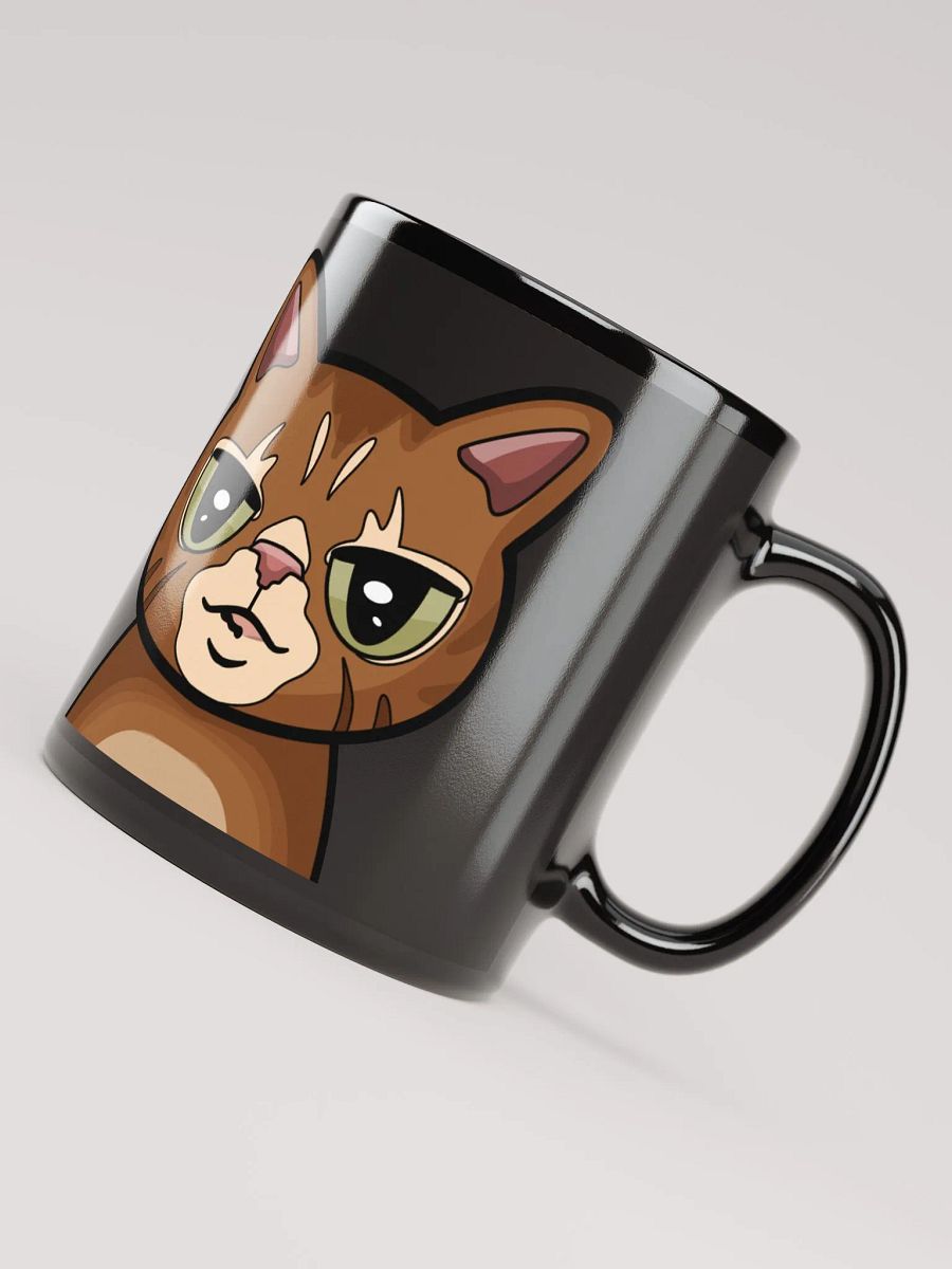 Reggie Black Glossy Mug product image (5)