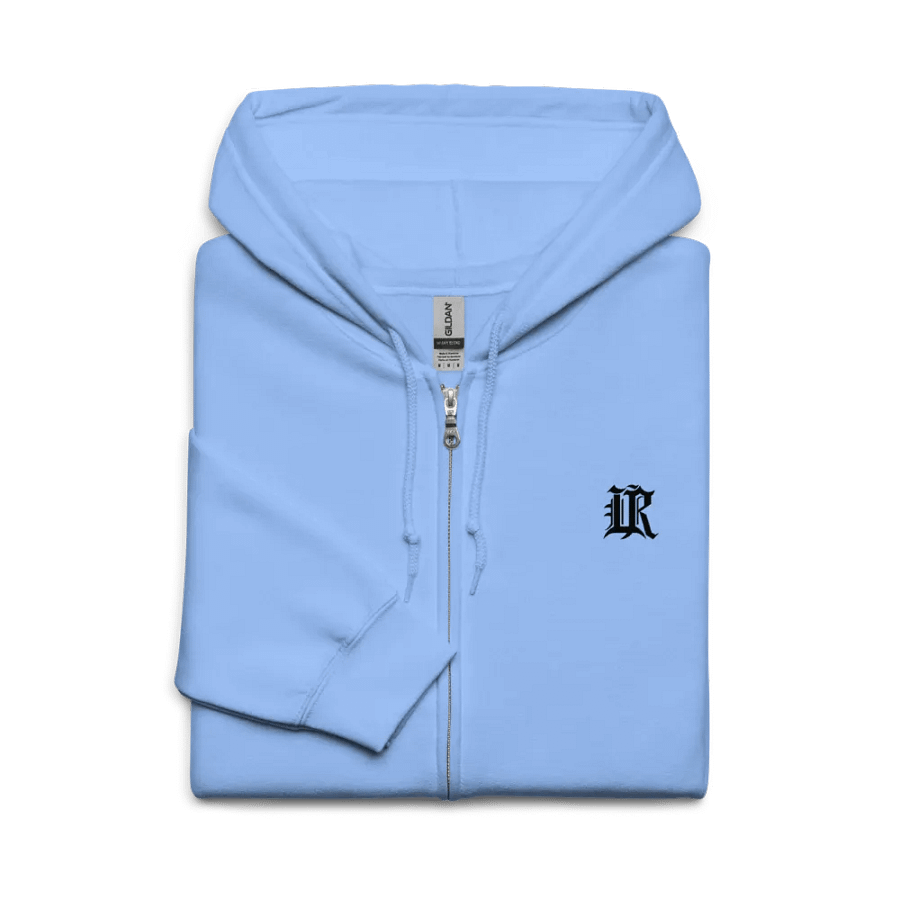 Roses Zipped Hoodie (Embroidered) product image (3)