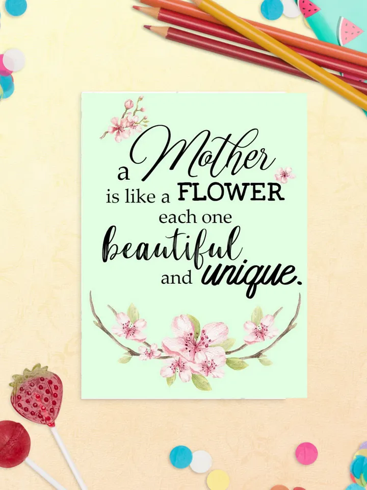 Mothersday Greeting Card - Printable Digital Download product image (2)