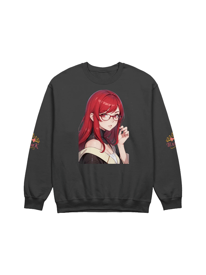 (Red WAIFU) K Sweathshirt product image (1)