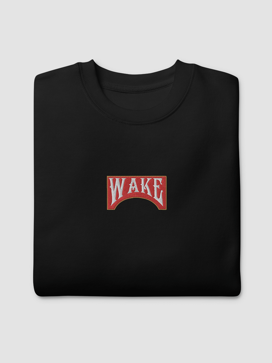 MSU Wake Card Crewneck (Red) product image (3)
