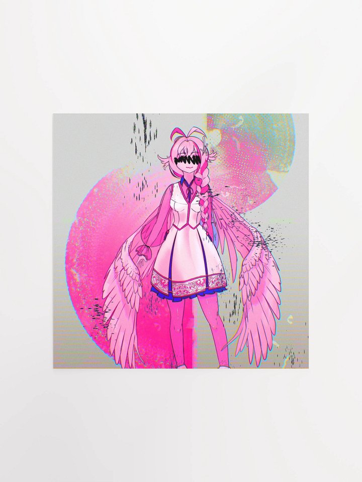 Kes Whitespace Poster - Glitch product image (2)