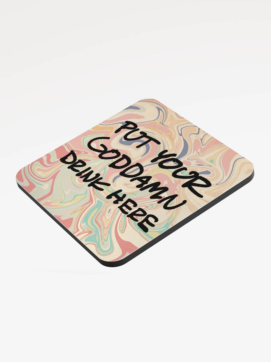 PYGDH coaster (trippy marble #2) product image (3)