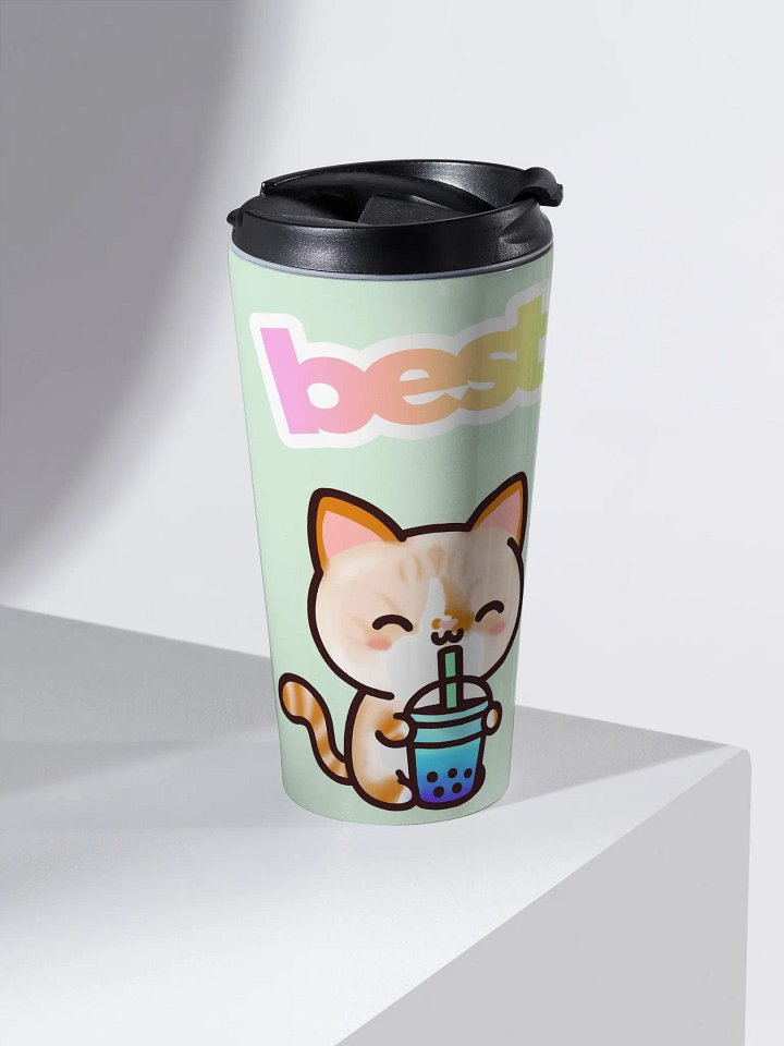 Mint Green Best Teas Stainless Steel Travel Mug product image (2)