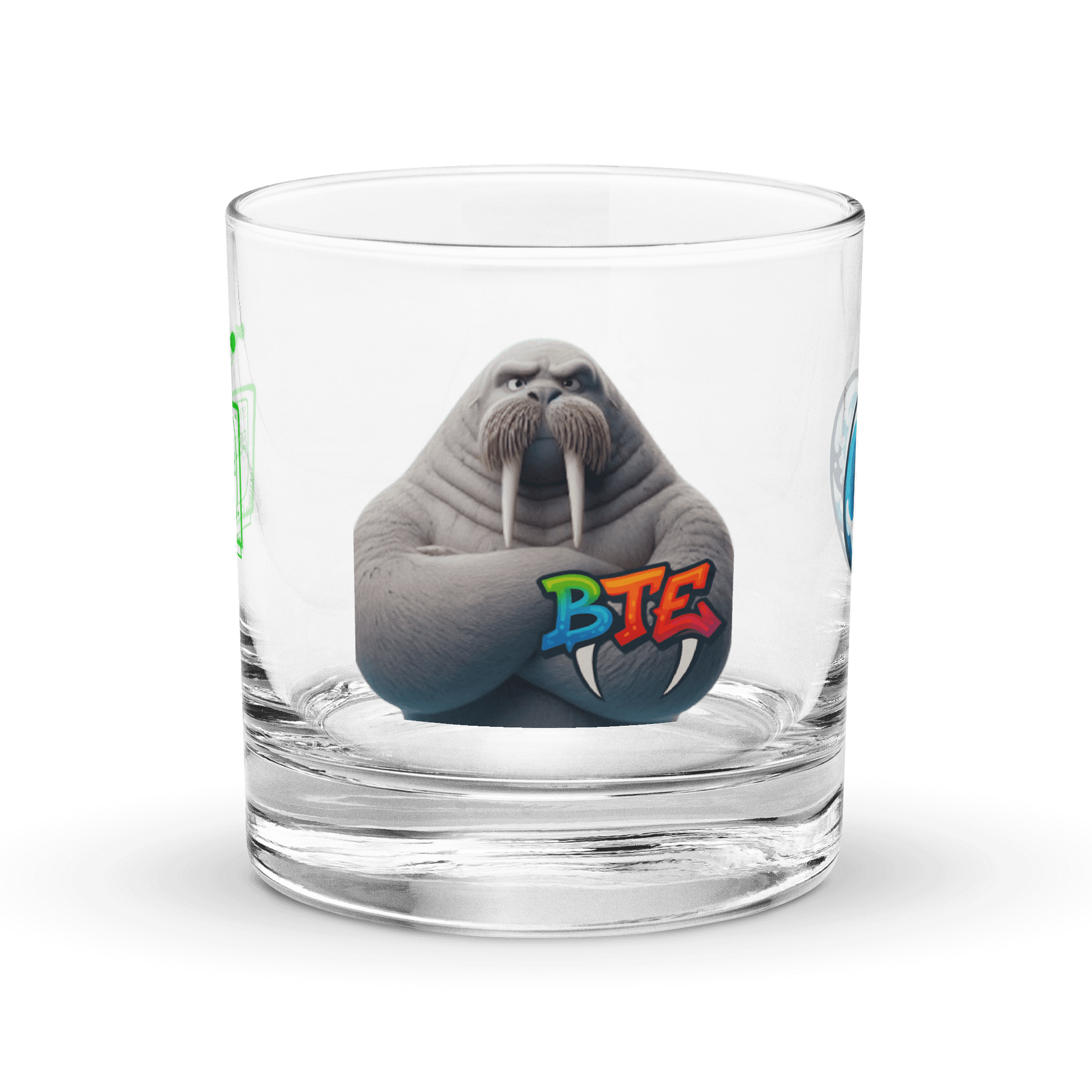 BTE Walrus Rocks Glass product image (1)