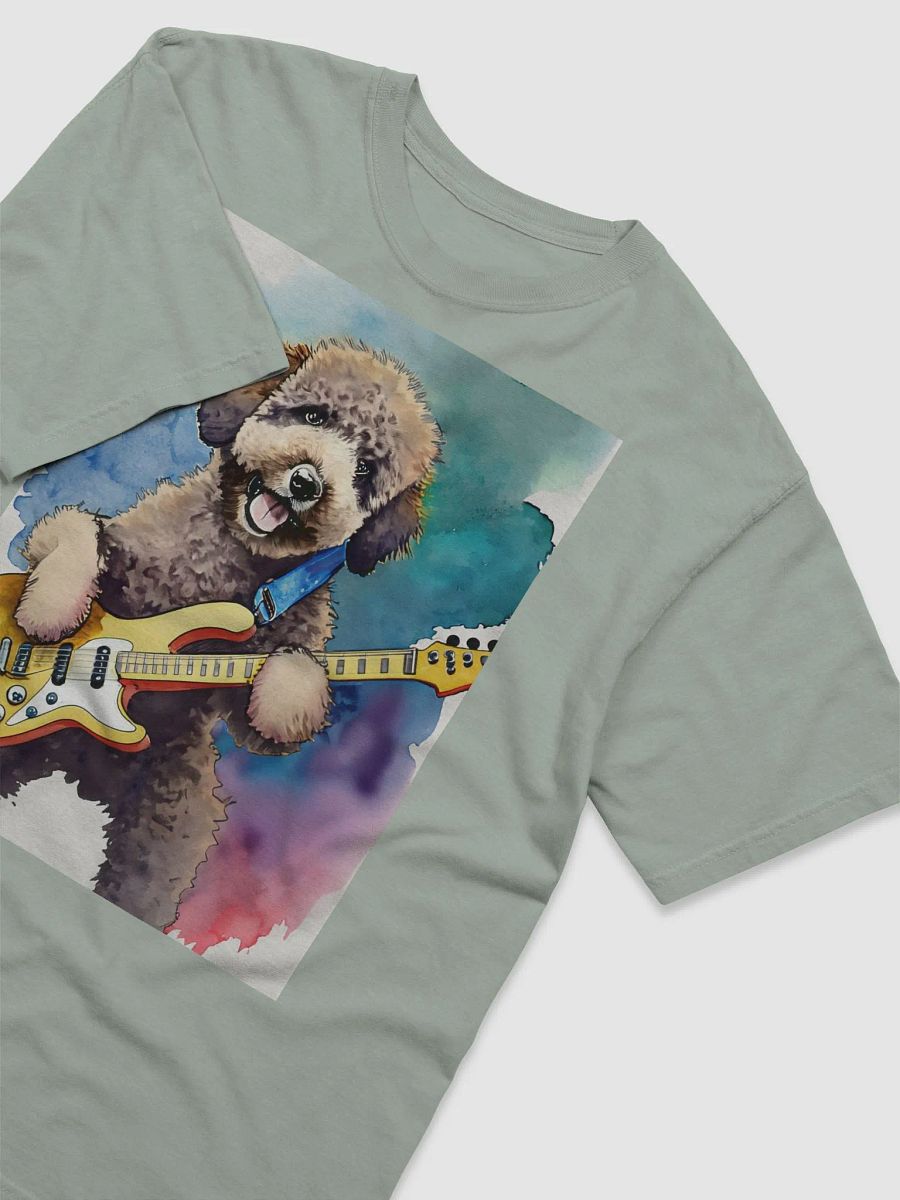 Strike a Chord with This Canine Maestro: Labradoodle Electric Guitar Tee product image (34)