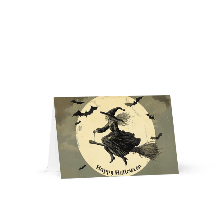 Moonlit Witch Greeting Card product image (2)