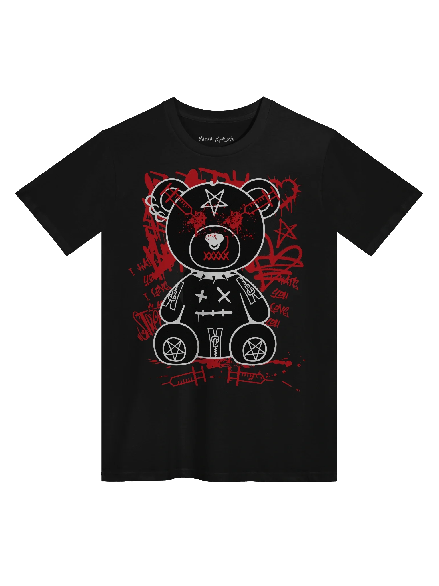 Graffiti Occult Bear Unisex Premium T-Shirt product image (2)
