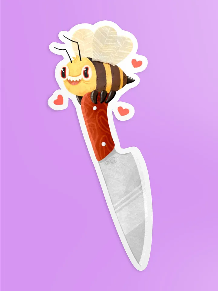 Murder Bee Sticker product image (1)