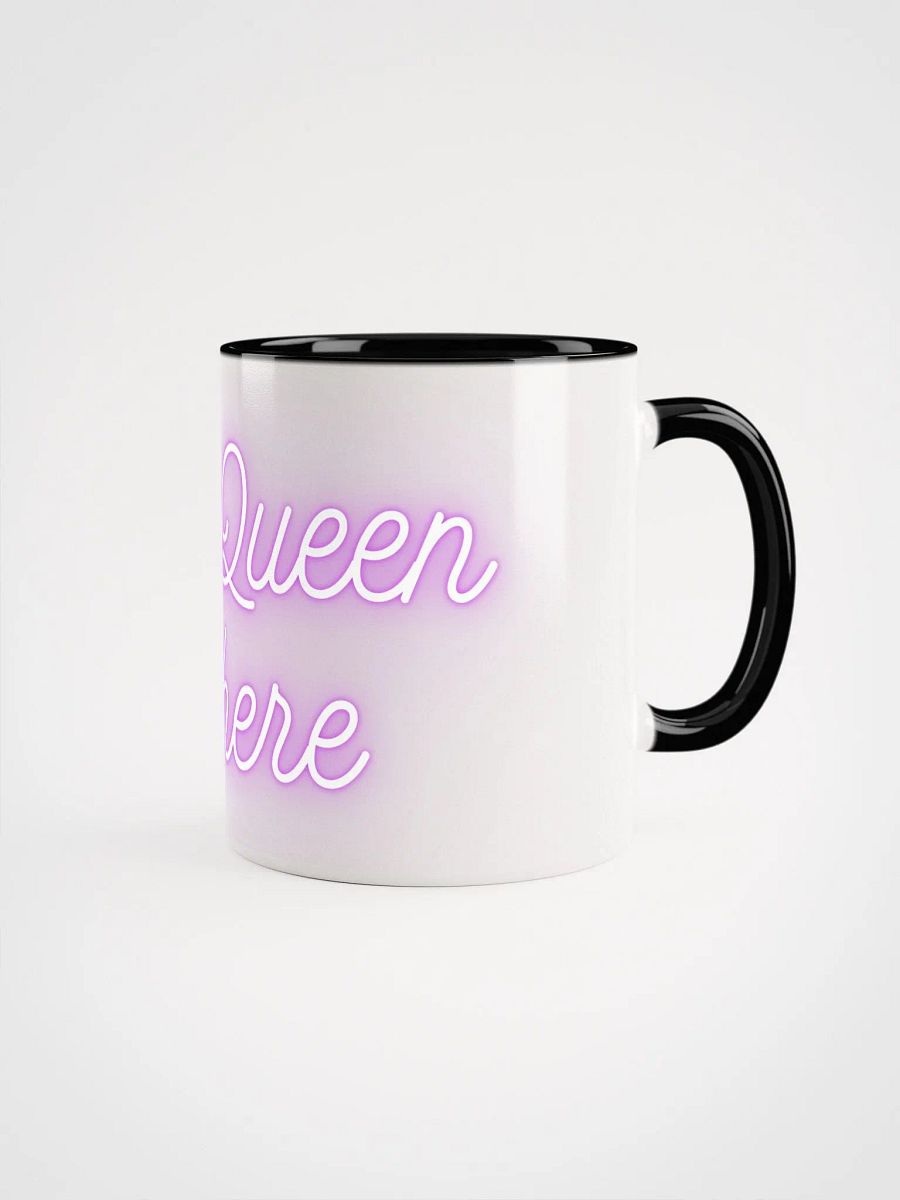 The queen is here mug product image (1)