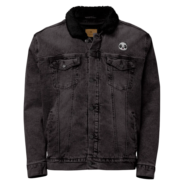 Panda Logo Sherpa Denim Jacket product image (1)