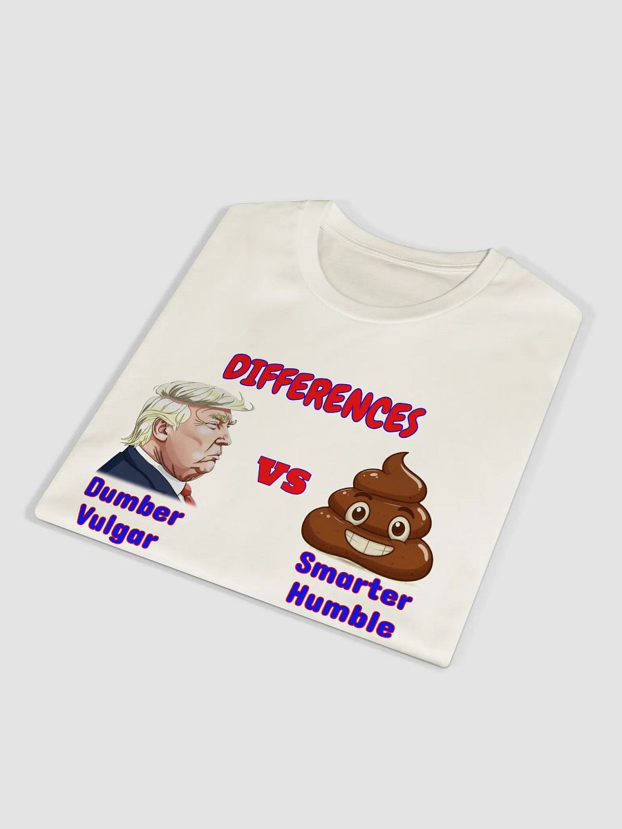 Smart vs. Humble Cartoon T-Shirt product image (12)