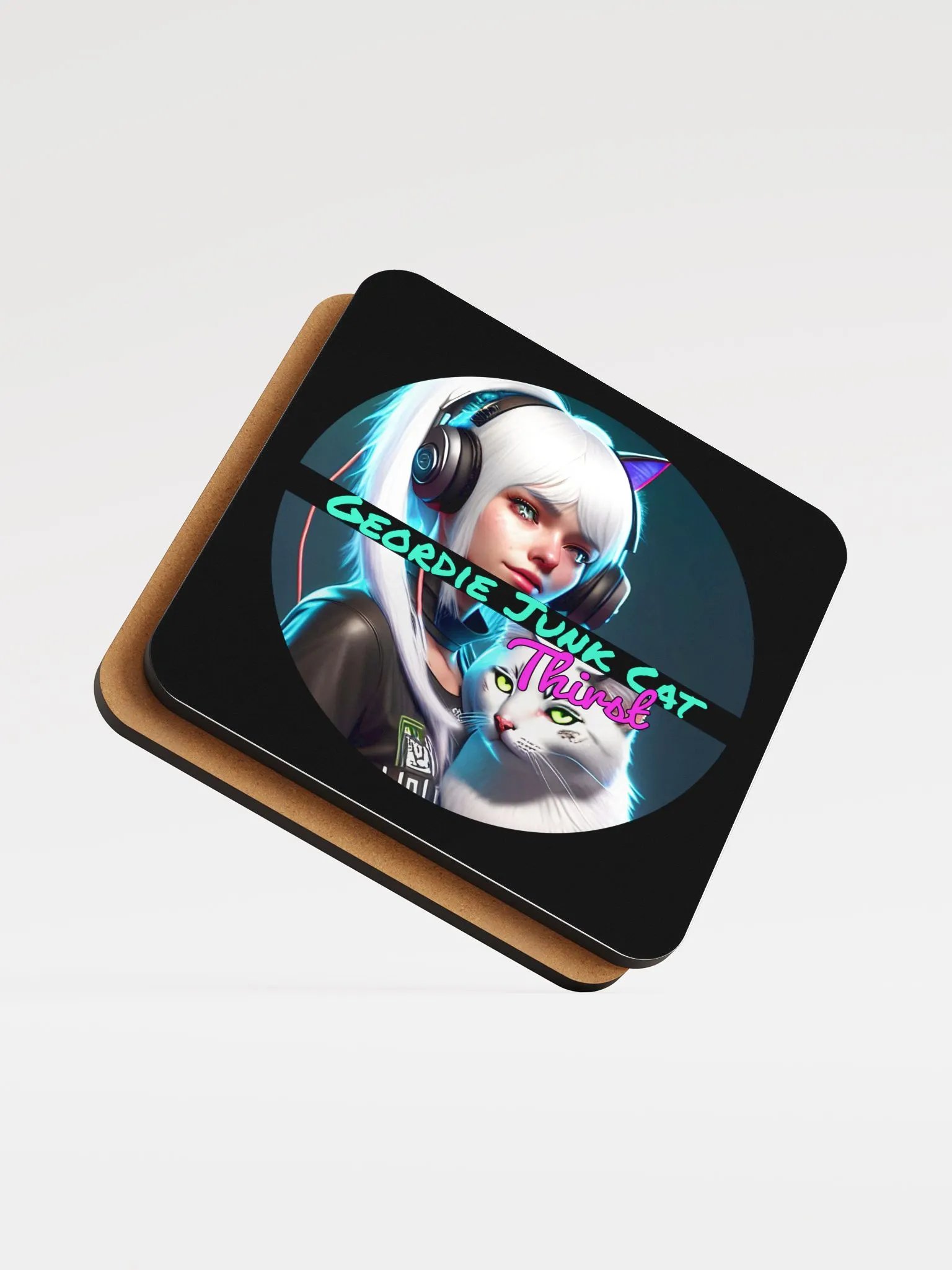 Thirst TWO Drink Coaster (3.74″x 3.74″, US and EU Shipping) product image (5)