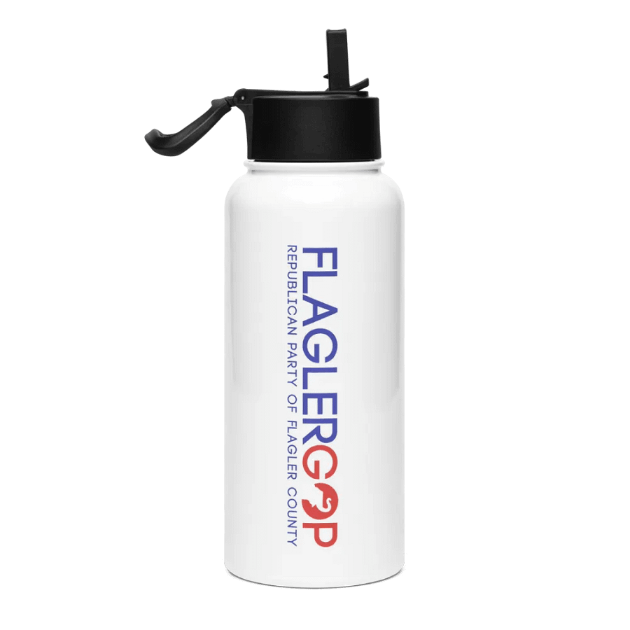 Flagler County Republican Executive Committee Stainless Steel Water Bottle product image (4)