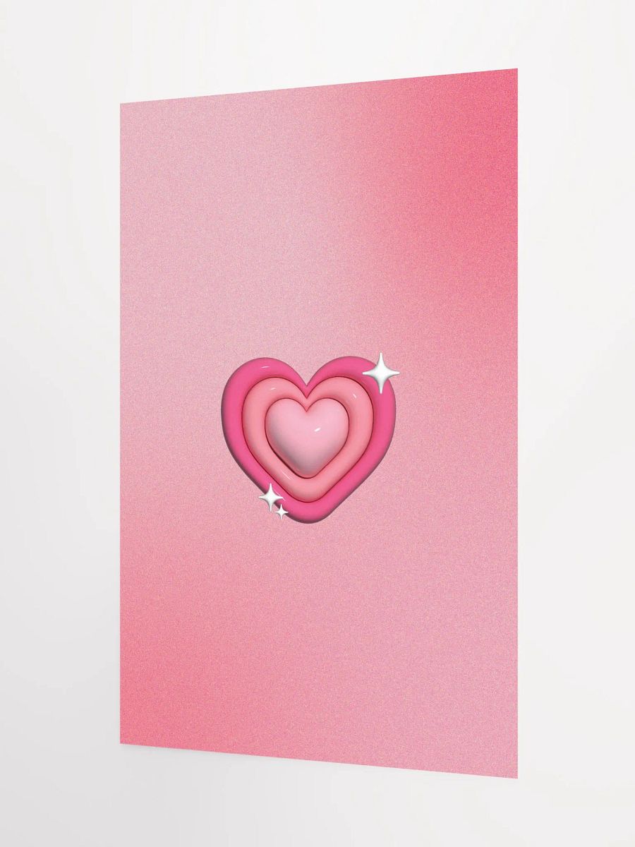 Melo Pink Heart Print ♡ product image (3)