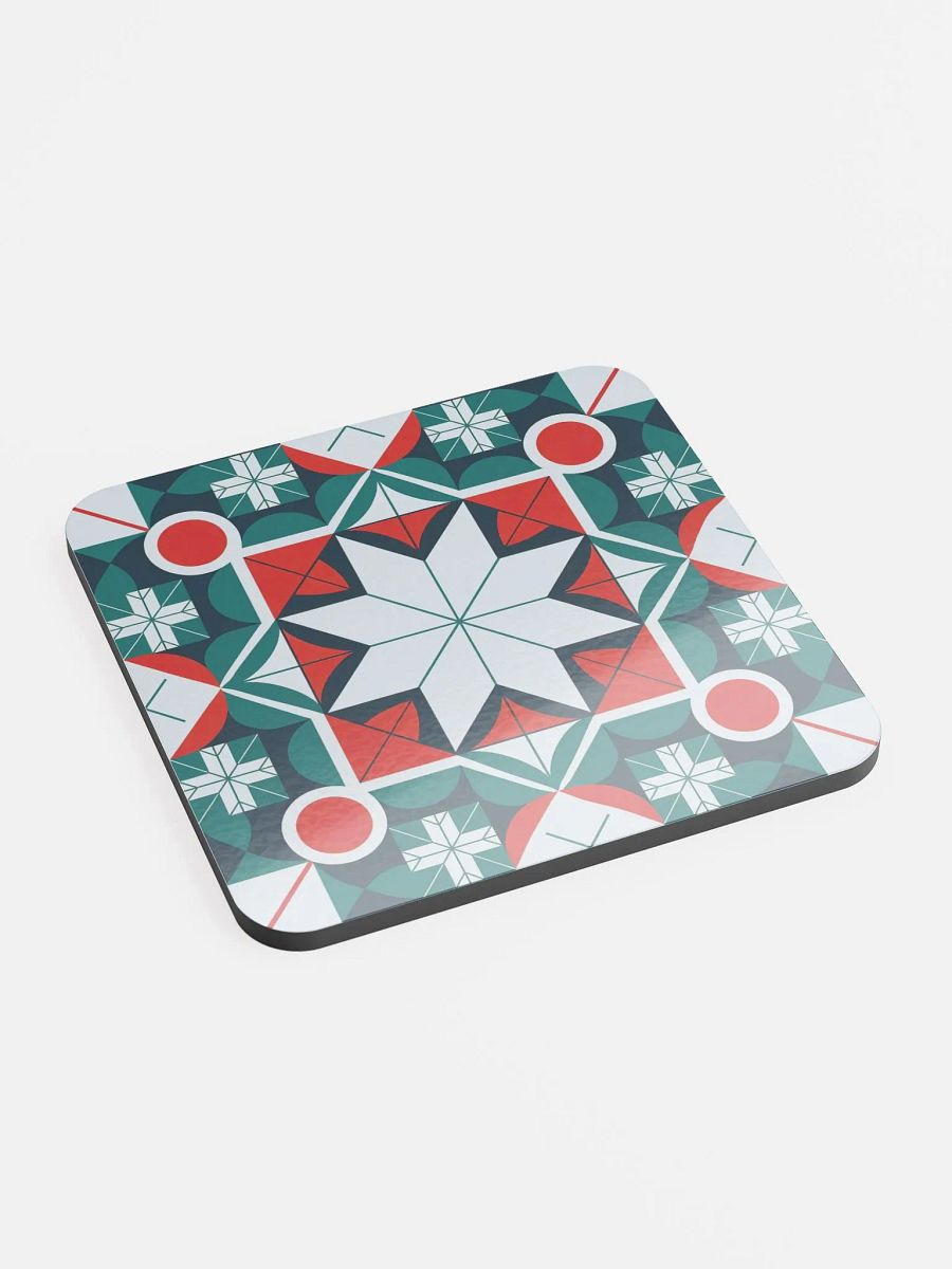 Kaleidoscope patterned Coaster Set product image (2)